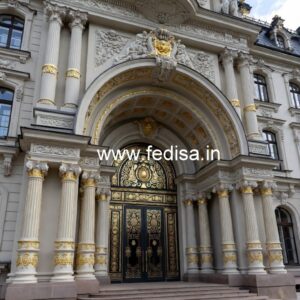 Elegant Hotel Gate Design with Modern Finishing No-7253