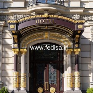 Decorative Main Gate Design for Luxury Hotels No-7258