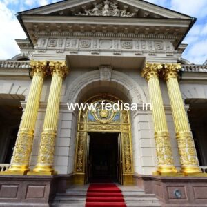Hotel Entrance Gate Design with Modern Lighting Ideas No-7271