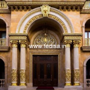 Hotel Exterior Main Gate Design Ideas No-7277