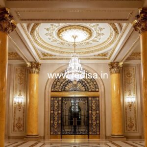 Modern Hotel Entrance Gate Design with Luxury Appeal No-7279