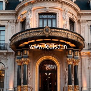 Grand Entrance Gate Design for Five Star Resort No-7281