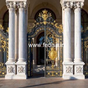 Hotel Exterior Entrance Gate Design with Grand Appeal No-7293