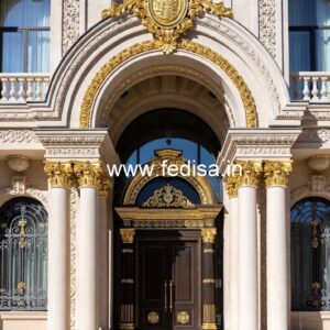 Contemporary Hotel Gate Design with Elegant Style No-7294