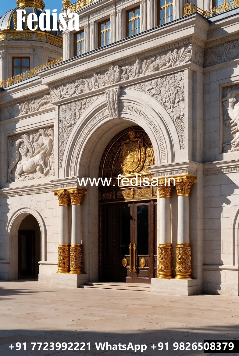 Hotel Entrance Gate Design with Premium Exterior Finish No-7297