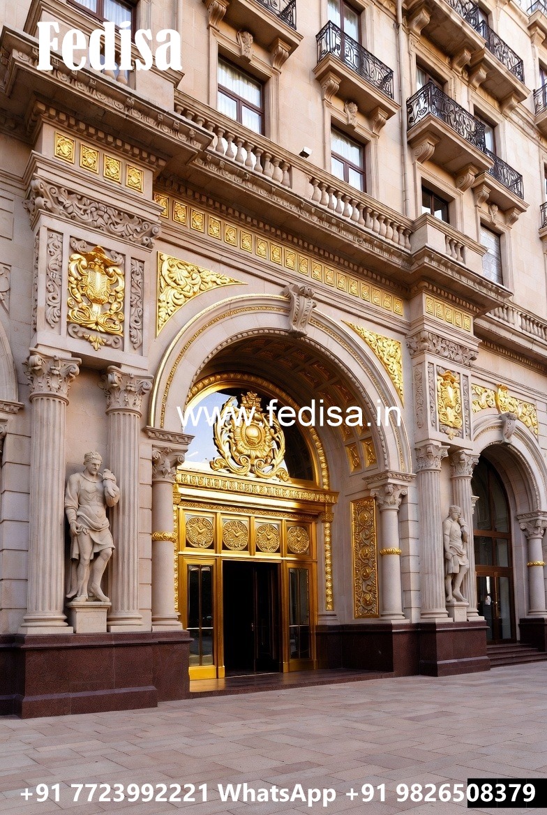 Grand Luxury Hotel Entrance Gate Design Inspiration No-7299