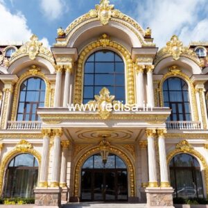 Hotel Main Entrance Gate Design for Luxury Architecture No-7300