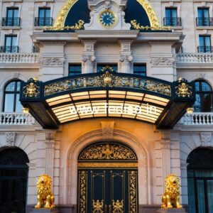 Luxury Hotel Elevation Design Ideas for Modern Architecture No-7301