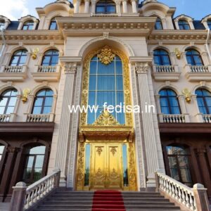 Contemporary Hotel Elevation Design with Luxury Style No-7304