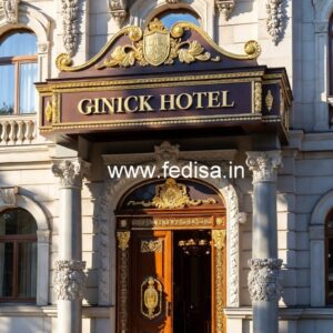 Elegant Hotel Exterior Elevation Design Concepts No-7306