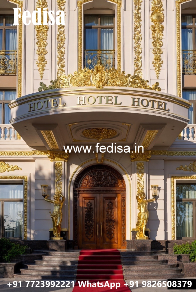Contemporary Hotel Exterior Design for Luxury Stay No-7331