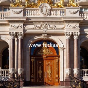 Luxury Hotel Building Front Elevation Design No-7333