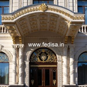 Hotel Elevation Design with Contemporary Exterior No-7341