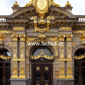 Luxury Resort Front Elevation Design Concepts No-7342