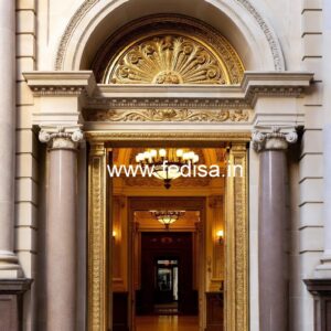 Hotel Front Elevation Design for Luxury Hospitality No-7349