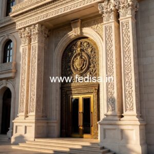 Luxury Hotel Front Exterior Design Concepts No-7365