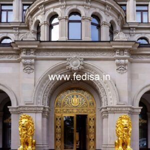 Contemporary Hotel Building Elevation Design No-7383