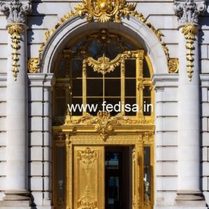 Hotel Front Architecture Design with Modern Luxury No-7394