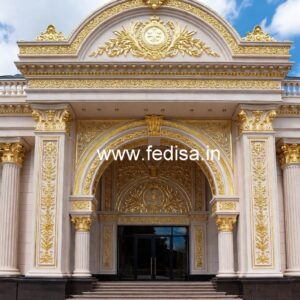 Hotel Building Front Design No-7407