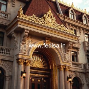 Stylish Hotel Elevation No-7409
