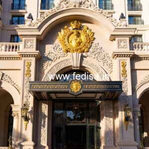 Modern Hotel Facade No-7413