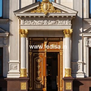 Luxury Front Elevation No-7600