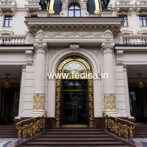 Luxury Hotel Elevation Designs for Modern Architecture No-7601
