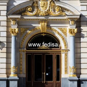 Luxury Hotel Architectural Elevation Styles No-7627