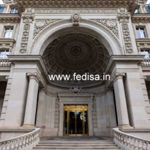 Modern Hotel Facade Design with Luxury Style No-7631