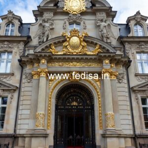 Luxury Hotel Balcony Elevation Designs No-7646