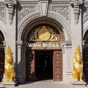 Contemporary Luxury Hotel Exterior Facade No-7647