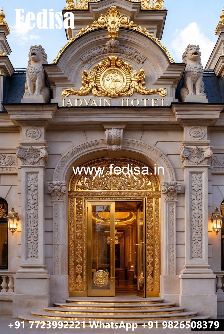 Luxury Hotel Exterior Wall Design Inspiration No-7665