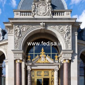 Luxury Hotel Exterior with Minimalist Style No-7696