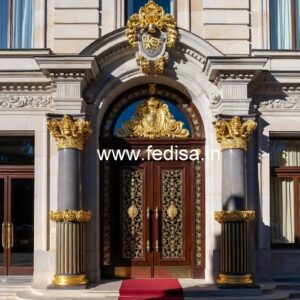 Stylish Hotel Exterior Design for Luxury Projects No-7717