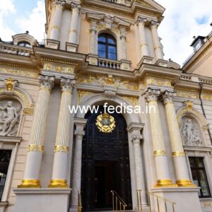 Luxury Hotel Elevation with Modern Architecture Style No-7728