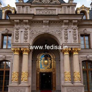 Luxury Resort Front Elevation Design Trends No-7730