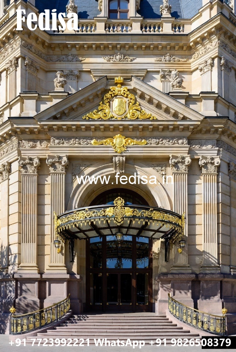 Luxury Hotel Exterior with Sophisticated Style No-7732