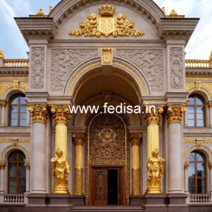 Elegant Luxury Hotel Building Architecture No-7738