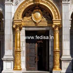 Luxury Hospitality Building Front Elevation No-7748