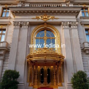 Luxury Hotel Exterior with Designer Facade No-7760