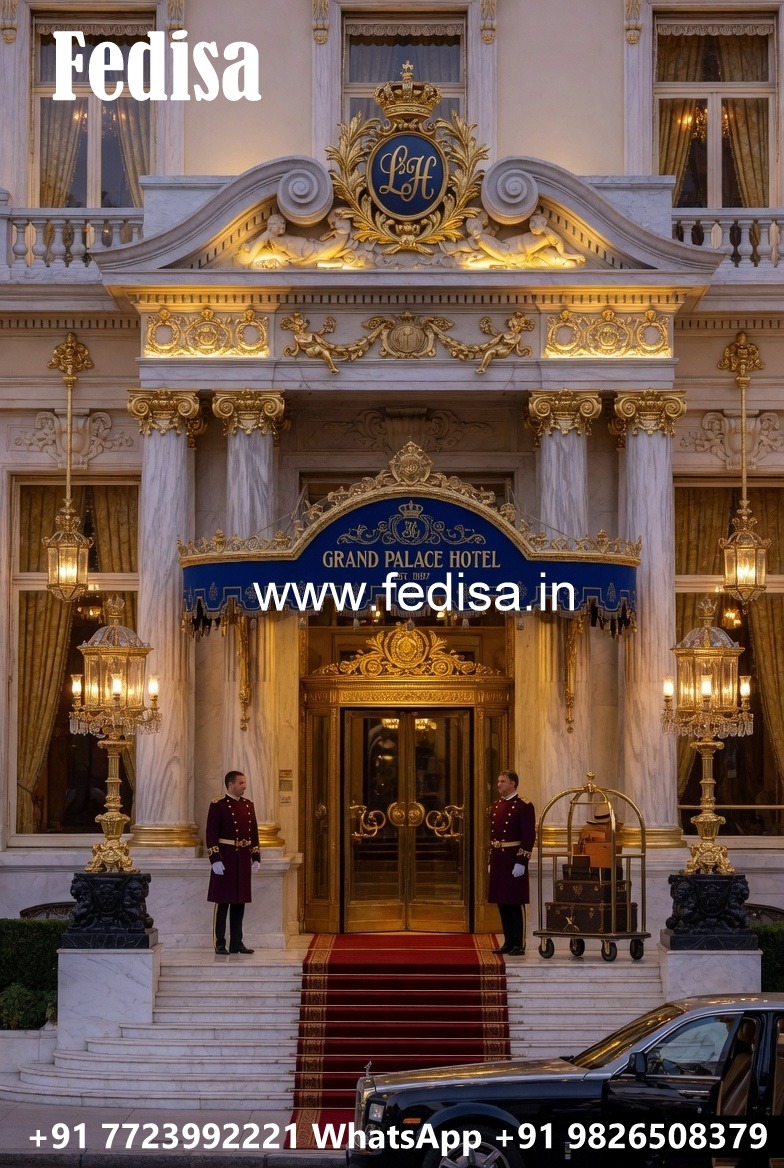 Elegant Luxury Hotel Exterior Concepts No-7770