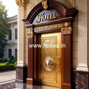 Luxury Hotel Exterior with Decorative Architecture No-7771