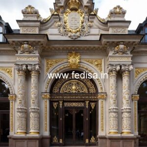 Luxury Hotel Exterior with Premium Facade Finish No-7775