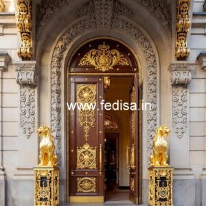 Luxury Hotel Elevation with Grand Entrance No-7789