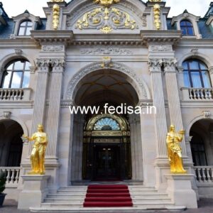 Stylish Hotel Front Gate Design for Luxury Hotels No-7805