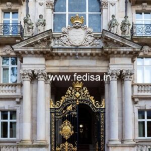Modern Hotel Front Entrance Gate Design Concepts No-7812