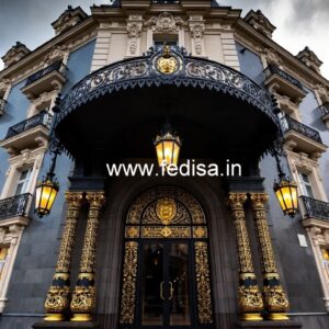 Creative Hotel Entrance Gate Design for Resorts No-7813