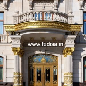 Decorative Hotel Gate Design for Modern Buildings No-7817