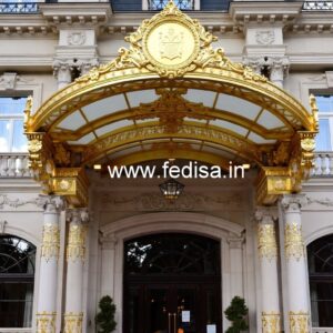 Beautiful Hotel Entrance Gate Design for Luxury Stay No-7819