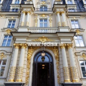 Modern Resort Gate Design for Hotel Entrances No-7820